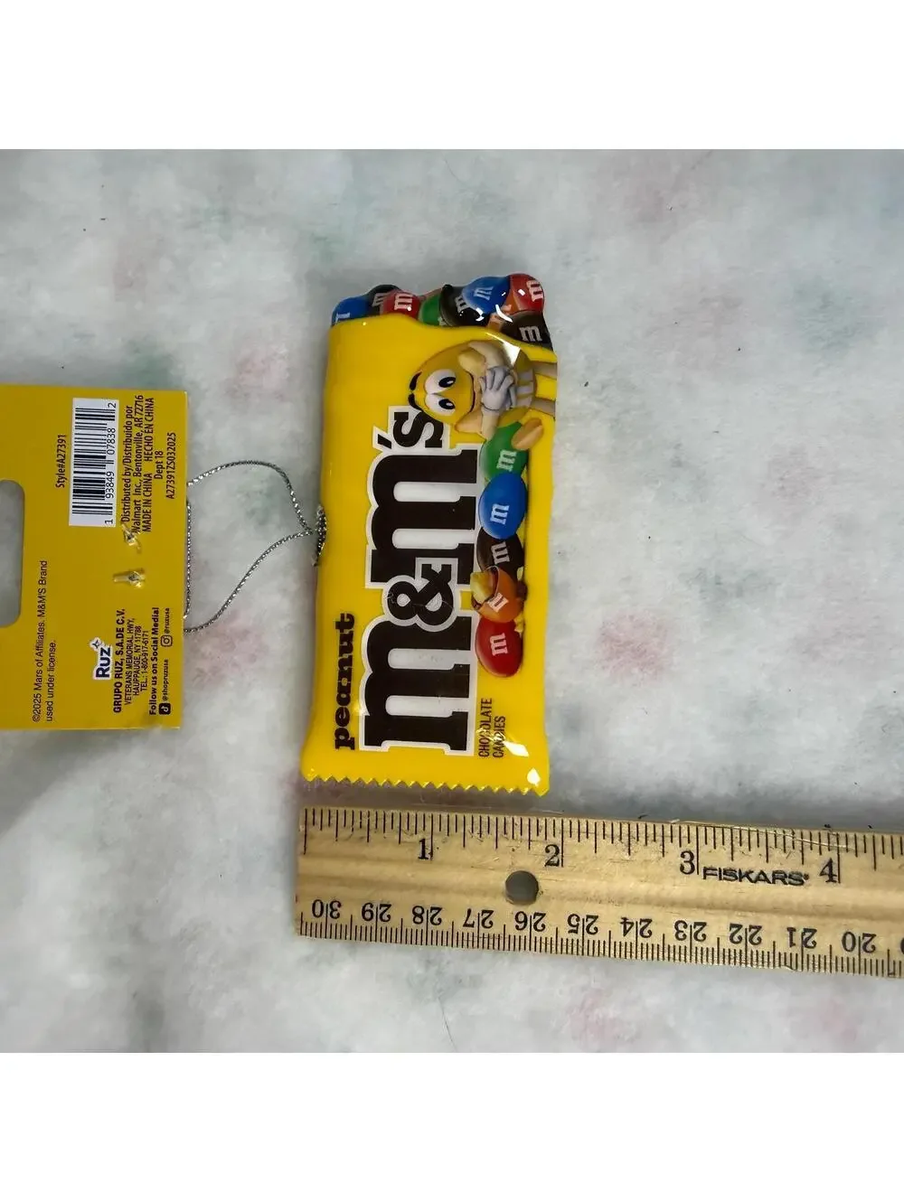 M & M’s Peanut Ornament - Ruz